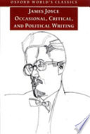 Occasional, critical, and political writings.