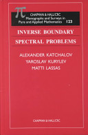 Inverse boundary spectral problems / Alexander Kachalov, Yaroslav Kurylev and Matti Lassas.