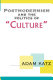 Postmodernism and the politics of "culture" / Adam Katz.