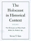 The Holocaust in historical context / Steven T. Katz