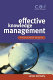 Effective knowledge management : a best practice blueprint / Sultan Kermally.