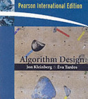 Algorithm design / Jon Kleinberg, Éva Tardos.