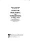 The illustrated handbook of desktop publishing and typesetting / by Michael L. Kleper.