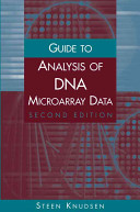 Guide to analysis of DNA microarray data / Steen Knudsen.