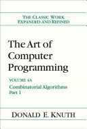 The art of computer programming / Donald E. Knuth.