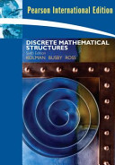 Discrete mathematical structures / Bernard Kolman, Robert C. Busby and Sharon Cutler Ross.
