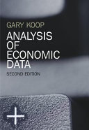Analysis of economic data by Gary Koop.