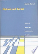 Highway and byways : studies on reform and post-communist transition / János Kornai.