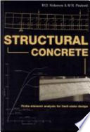 Structural concrete : finite-element analysis for limit-state design / M.D. Kotsovos and M.N. Pavlovic.