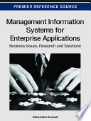 Management information systems for enterprise applications business issues, research and solutions / by Adamantios Koumpis.