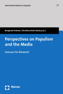 Perspectives on populism and the media Benjamin Krämer and Christina Holtz-Bacha.