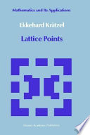 Lattice points / Ekkehard Krätzel.
