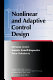 Nonlinear and adaptive control design / Miroslav Krstic, Ioannis Kanellakopoulos, Petar Kokotovic.