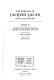 The seminar of Jacques Lacan / edited by Jacques-Alain Miller