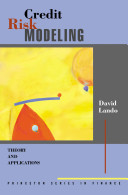 Credit risk modeling : theory and applications / David Lando.