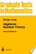 Algebraic number theory / Serge Lang.