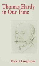 Thomas Hardy in our time / Robert Langbaum.