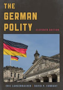 The German polity / Eric Langenbacher and David P. Conradt.
