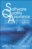 Software quality assurance by Claude Y. Laporte, Alain April.