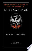 Sea and Sardinia / D.H. Lawrence ; edited by Mara Kalnins.