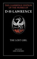 The lost girl / D.H. Lawrence ; edited by John Worthen.