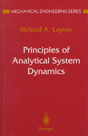Principles of analytical system dynamics / Richard A. Layton.