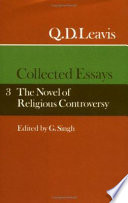Collected essays / Q.D. Leavis ; collected and edited by G. Singh