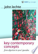 Key contemporary concepts : from abjection to Zeno's Paradox.