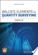 Willis's elements of quantity surveying.