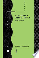 Historical linguistics : an introduction / Winfred P. Lehmann.