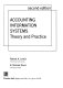Accounting information systems : theory and practice / Robert A. Leitch, K. Roscoe Davis.