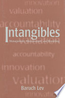 Intangibles management, measurement and reporting / Baruch Lev.