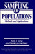 Sampling of populations : methods and applications / Paul S. Levy, Stanley Lemeshow.