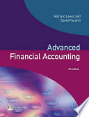 Advanced financial accounting / Richard Lewis, David Pendrill.