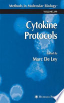 Cytokine Protocols edited by Marc Ley.