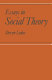 Essays in social theory / (by) Steven Lukes.