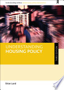 Understanding housing policy / Brian Lund.