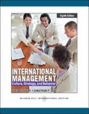 International management : culture, strategy, and behavior / Fred Luthans, Jonathan P. Doh.