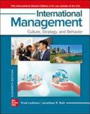 International management : culture, strategy, and behavior.