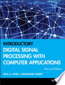 Introductory digital signal processing with computer applications / Paul A. Lynn, Wolfgang Fuerst.