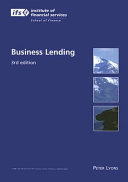 Business lending / Peter Lyons.