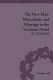 The new man, masculinity and marriage in the victorian novel Tara MacDonald.