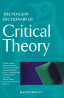The Penguin dictionary of critical theory / David Macey.