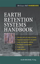 Earth retention systems handbook / Alan Macnab.