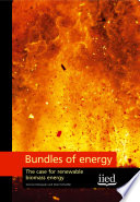 Bundles of energy : the case for renewable biomass energy / Duncan Macqueen and Sibel Korhaliller.
