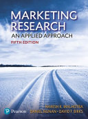 Marketing research : an applied approach / Naresh K. Malhotra, Daniel Nunan, David F. Birks.