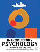 Introductory psychology / Tony Malim and Ann Birch.