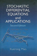 Stochastic differential equations and applications / Xuerong Mao.