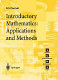 Introductory mathematics : applications and methods / Gordon S. Marshall.