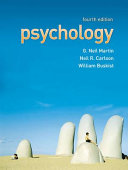Psychology / G. Neil Martin, Neil R. Carlson, William Buskist.